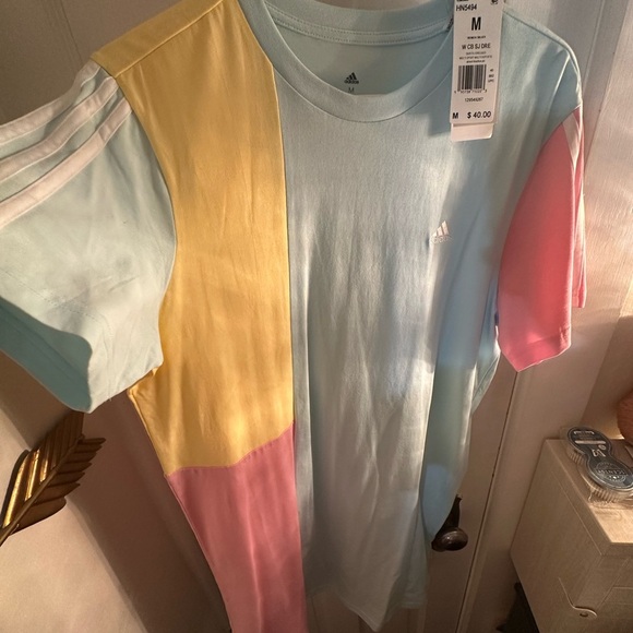 adidas Multicolor T-Shirt Dress - Picture 1 of 8